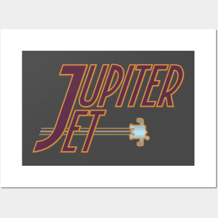 Jupiter Jet Logo Posters and Art